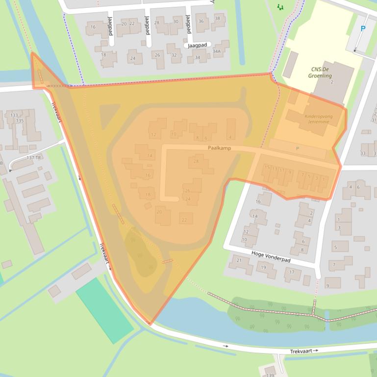 Kaart van postcodegebied 8271LG.