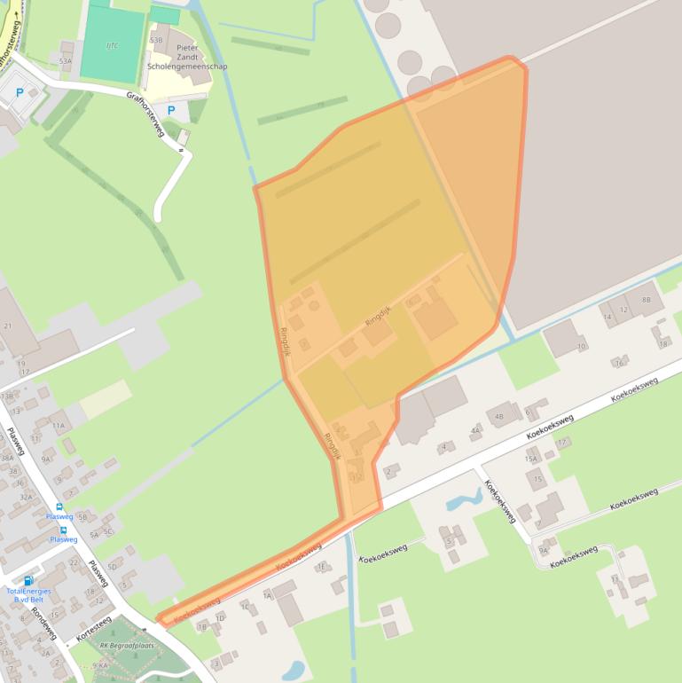 Kaart van postcodegebied 8271PD.