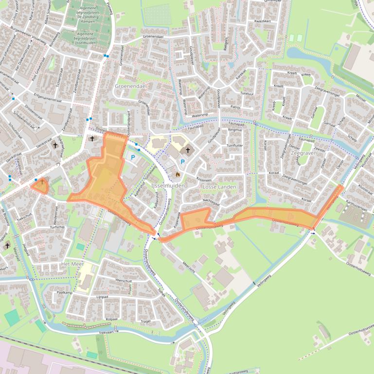 Kaart van postcodegebied 8271PT.
