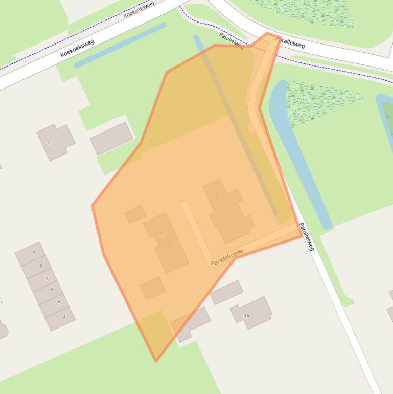 Kaart van postcodegebied 8271SB.