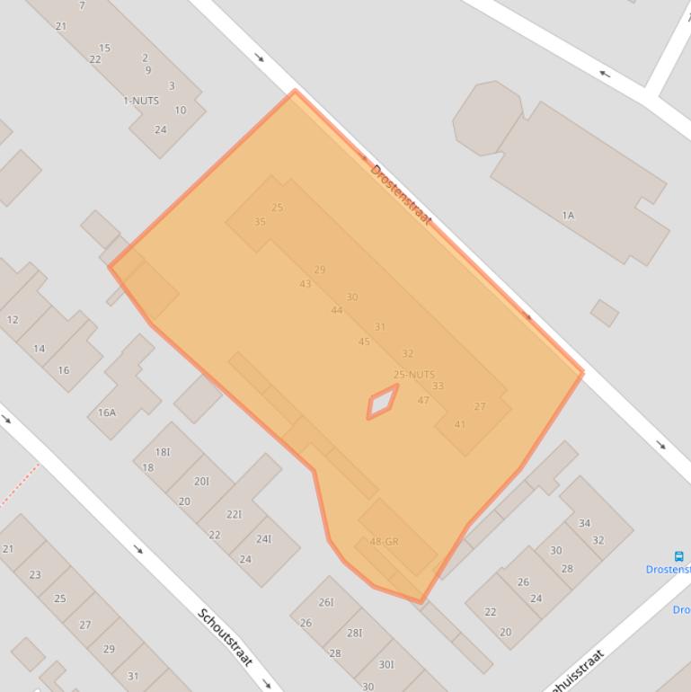 Kaart van postcodegebied 8271TD.