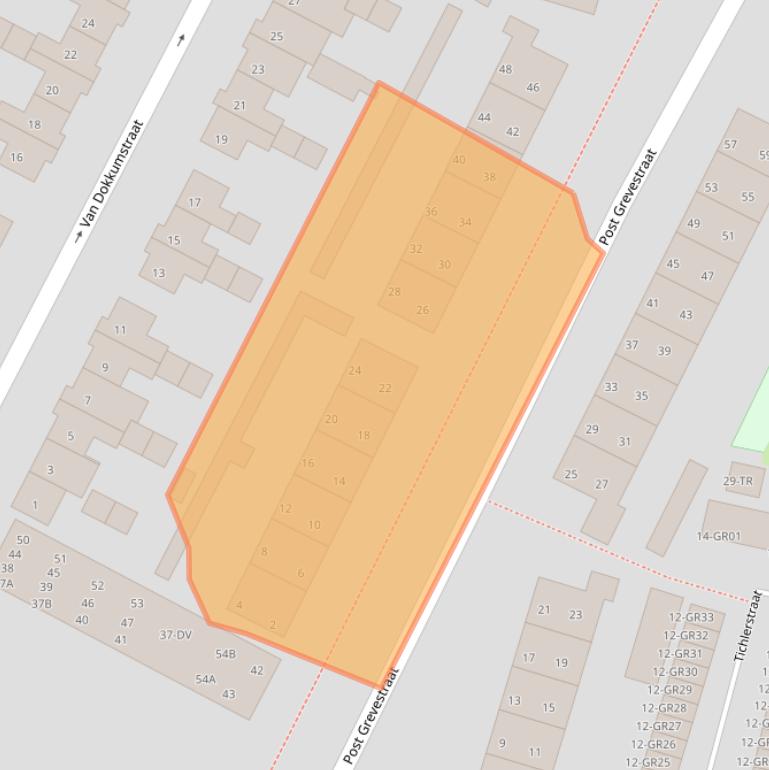 Kaart van postcodegebied 8271VC.