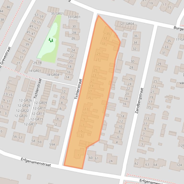 Kaart van postcodegebied 8271VD.