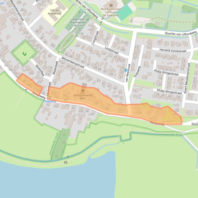 Kaart van postcodegebied 8274AH.