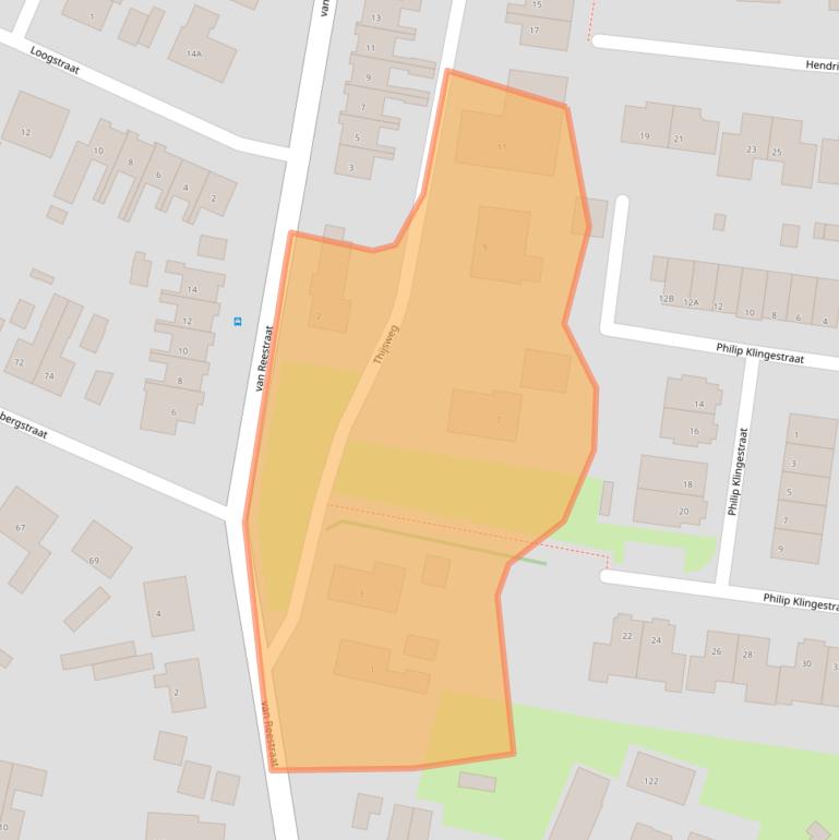 Kaart van postcodegebied 8274AL.