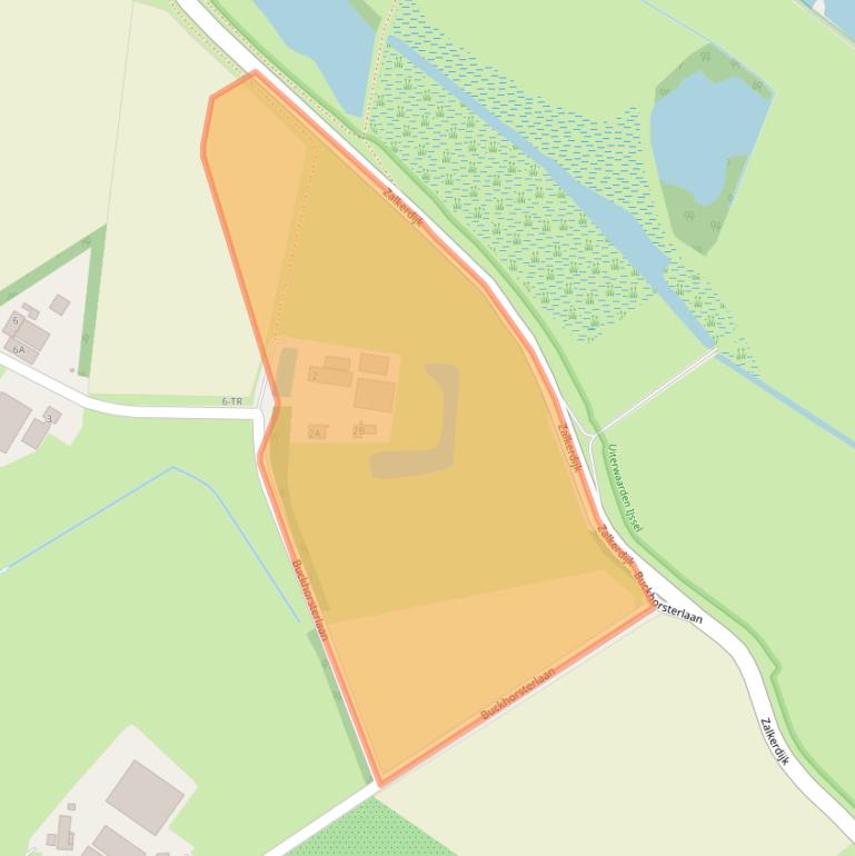 Kaart van postcodegebied 8276AR.