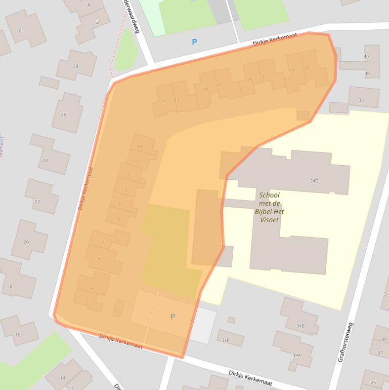 Kaart van postcodegebied 8277AV.