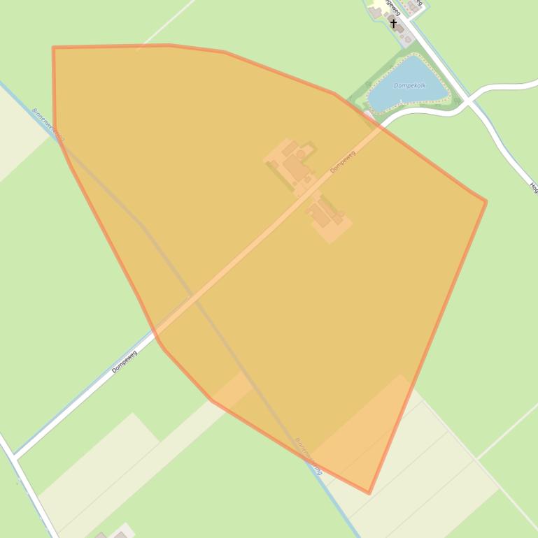 Kaart van postcodegebied 8278AX.