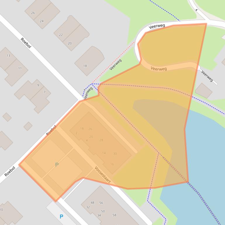 Kaart van postcodegebied 8281LR.