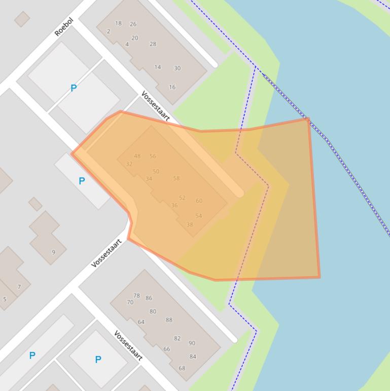 Kaart van postcodegebied 8281LS.