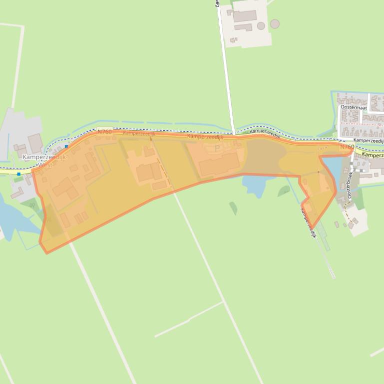 Kaart van postcodegebied 8281PD.