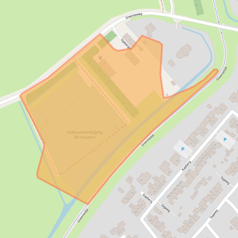 Kaart van postcodegebied 8281RV.