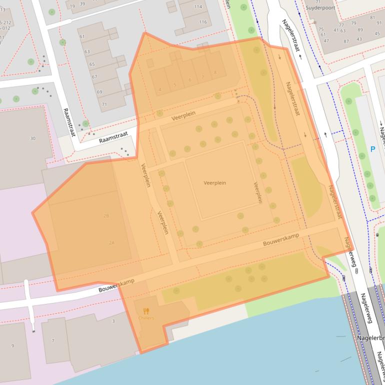 Kaart van postcodegebied 8301AH.