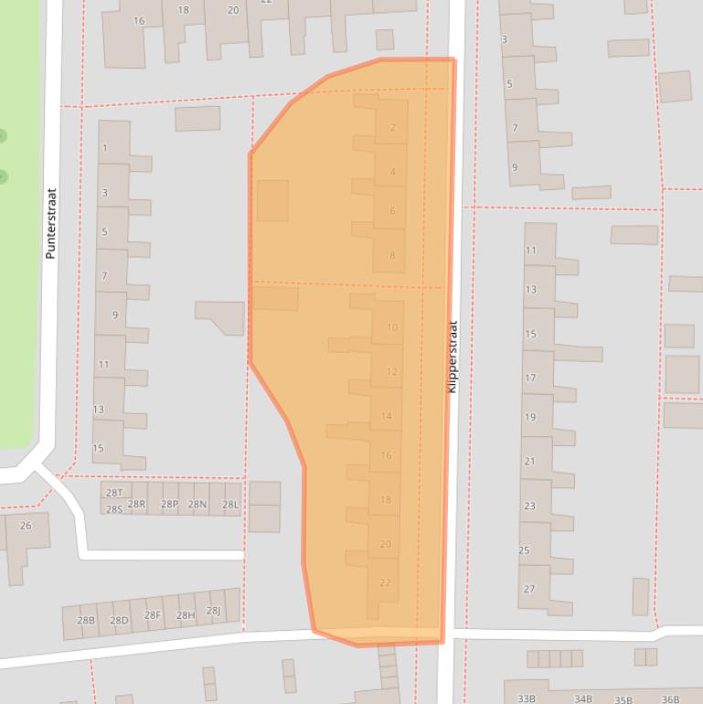 Kaart van postcodegebied 8301BM.