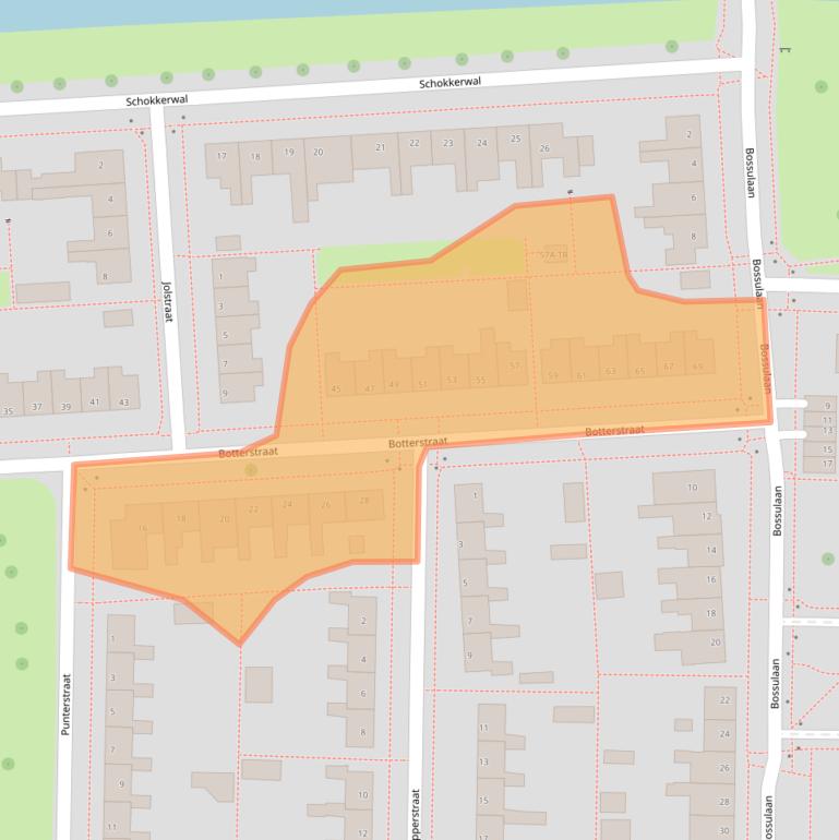 Kaart van postcodegebied 8301BR.
