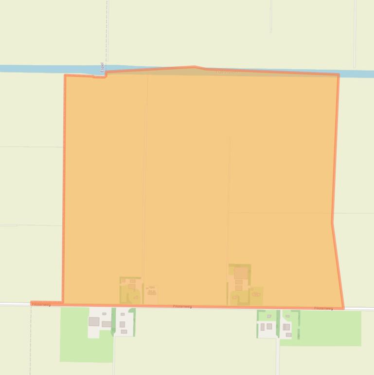 Kaart van postcodegebied 8303EK.