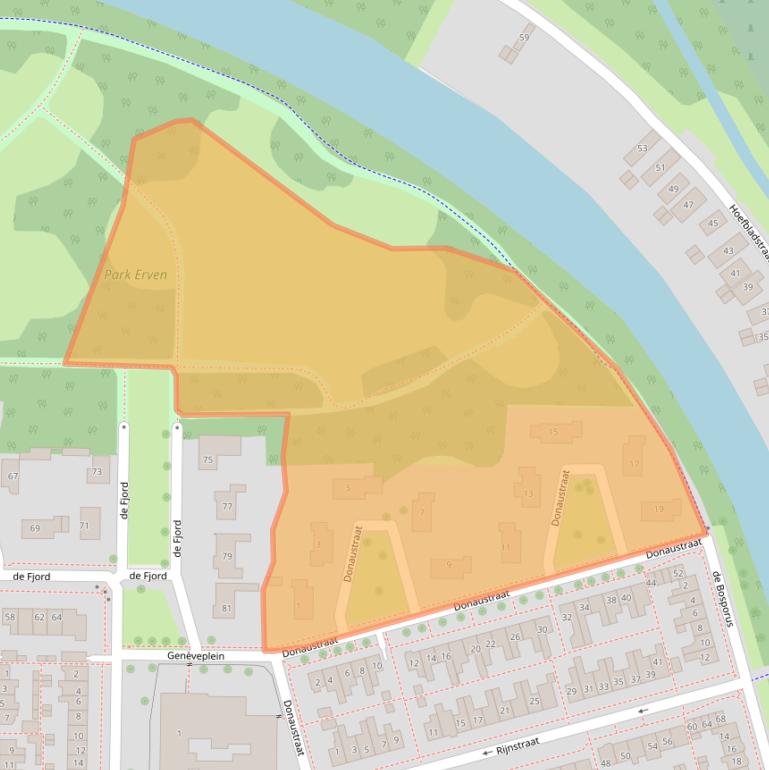 Kaart van postcodegebied 8303WL.