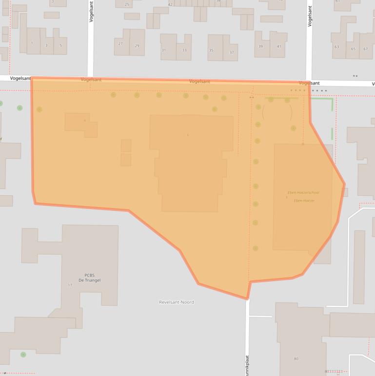 Kaart van postcodegebied 8303ZR.