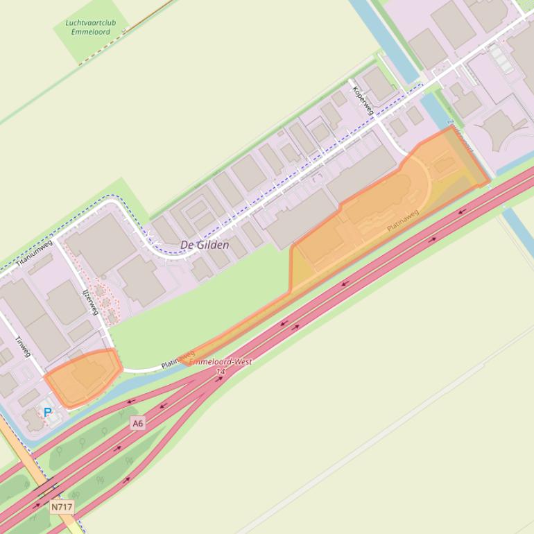 Kaart van postcodegebied 8304BL.