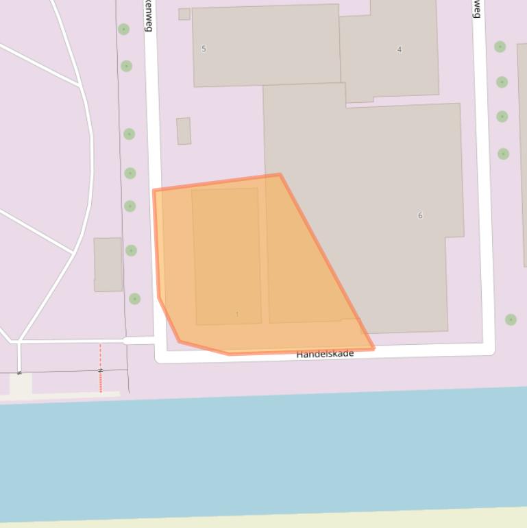 Kaart van postcodegebied 8305AX.