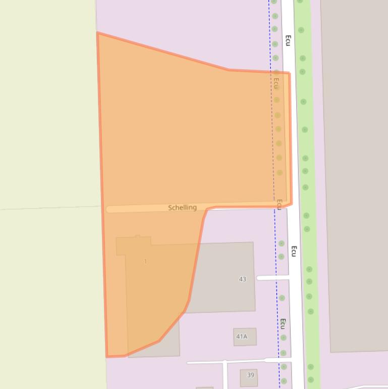 Kaart van postcodegebied 8305BG.