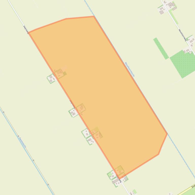 Kaart van postcodegebied 8307PP.