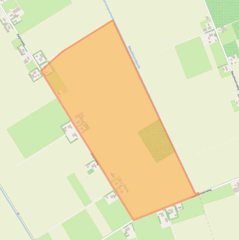 Kaart van postcodegebied 8307PS.