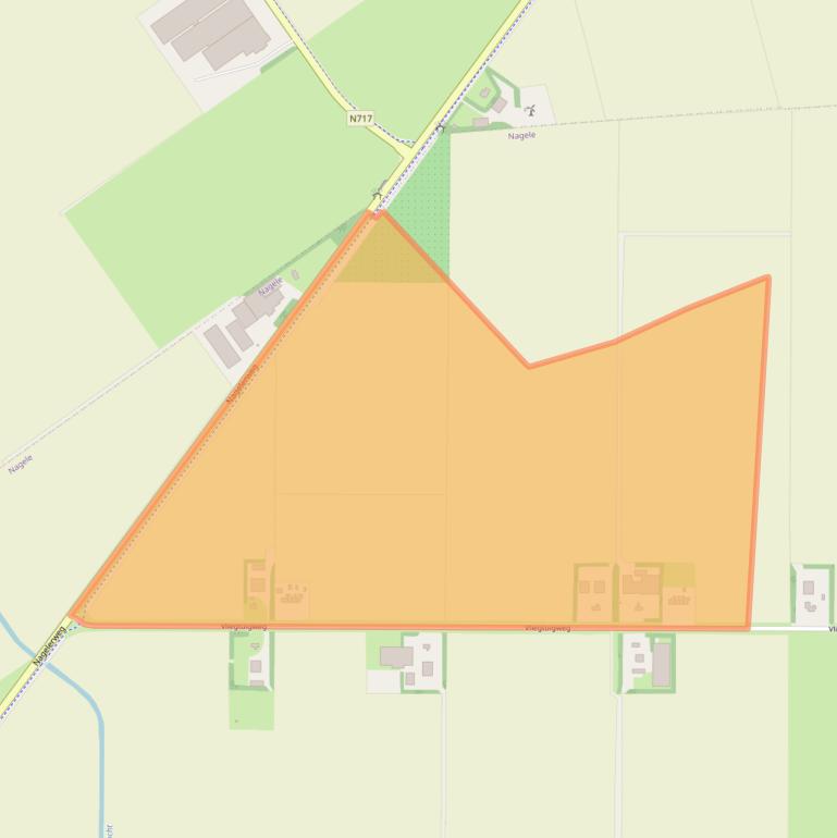 Kaart van postcodegebied 8308PL.