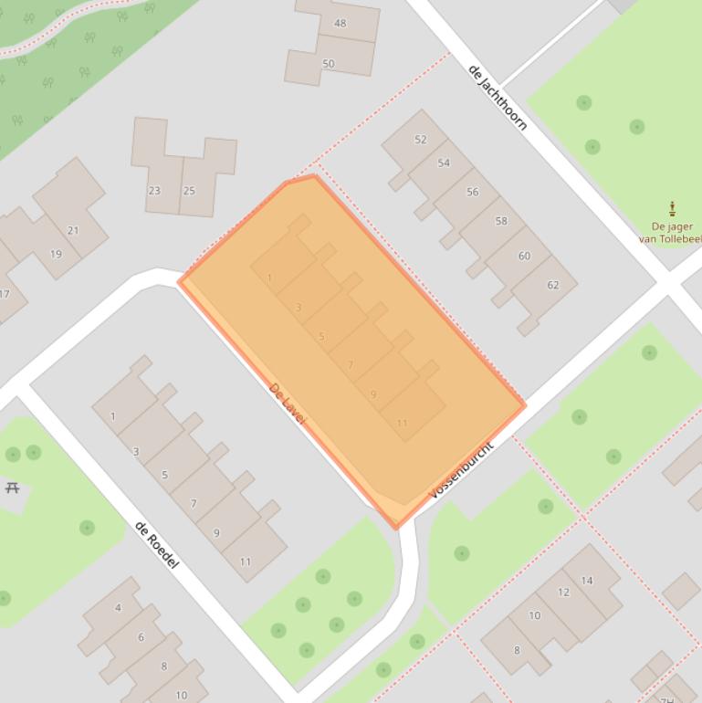 Kaart van postcodegebied 8309AP.