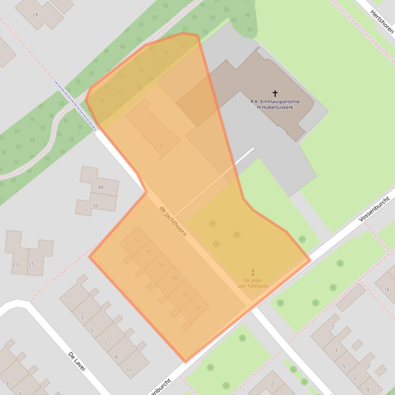 Kaart van postcodegebied 8309AR.