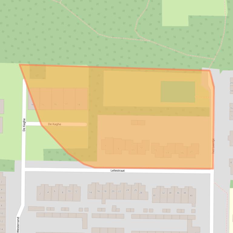 Kaart van postcodegebied 8311AE.