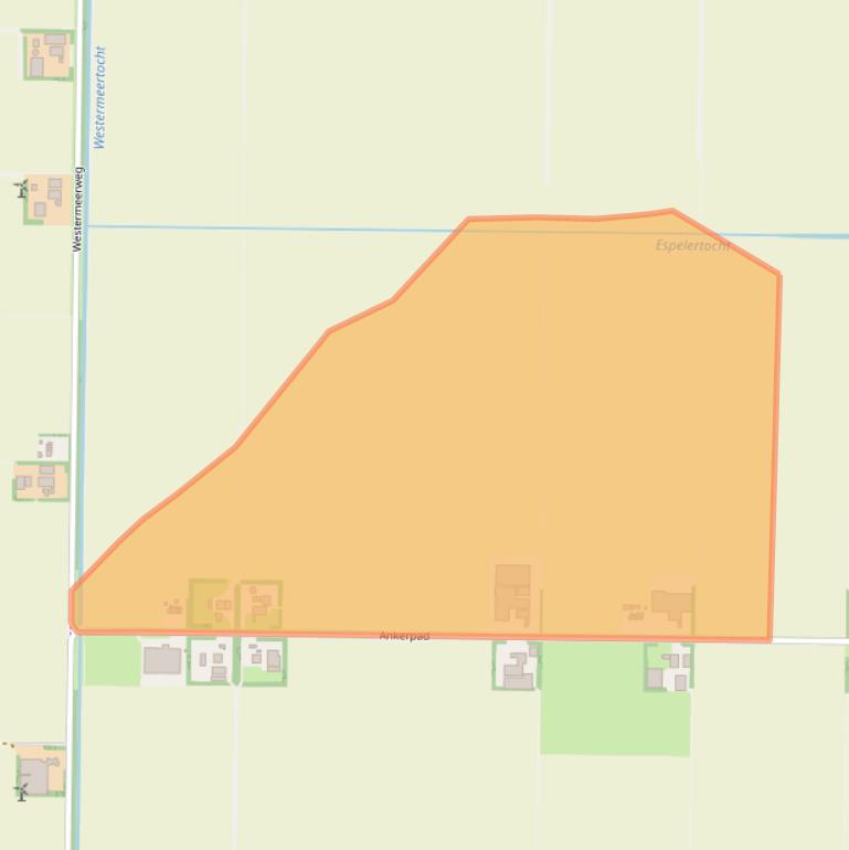 Kaart van postcodegebied 8311PD.