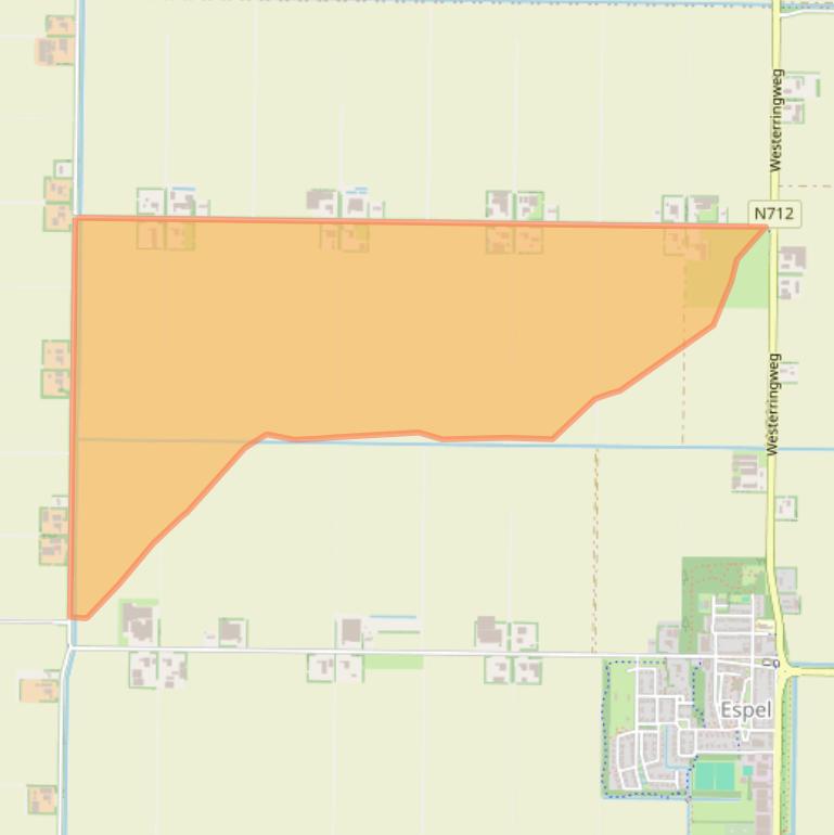 Kaart van postcodegebied 8311PX.