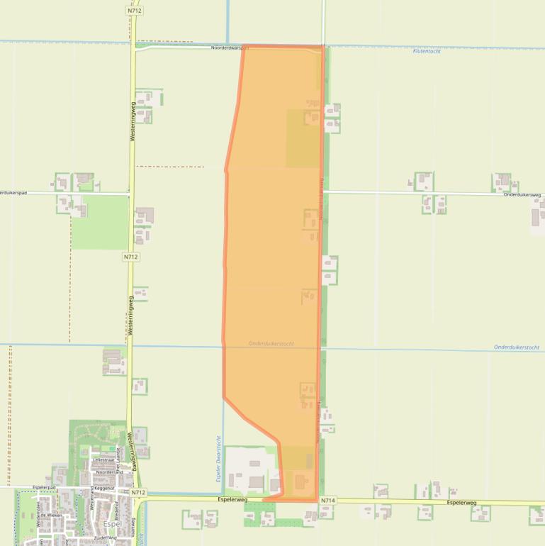 Kaart van postcodegebied 8311PZ.