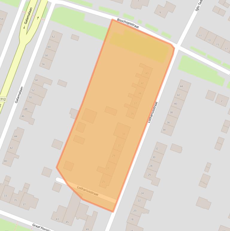 Kaart van postcodegebied 8312AH.