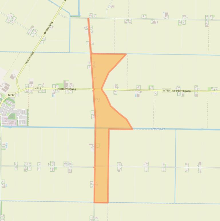 Kaart van postcodegebied 8312PB.