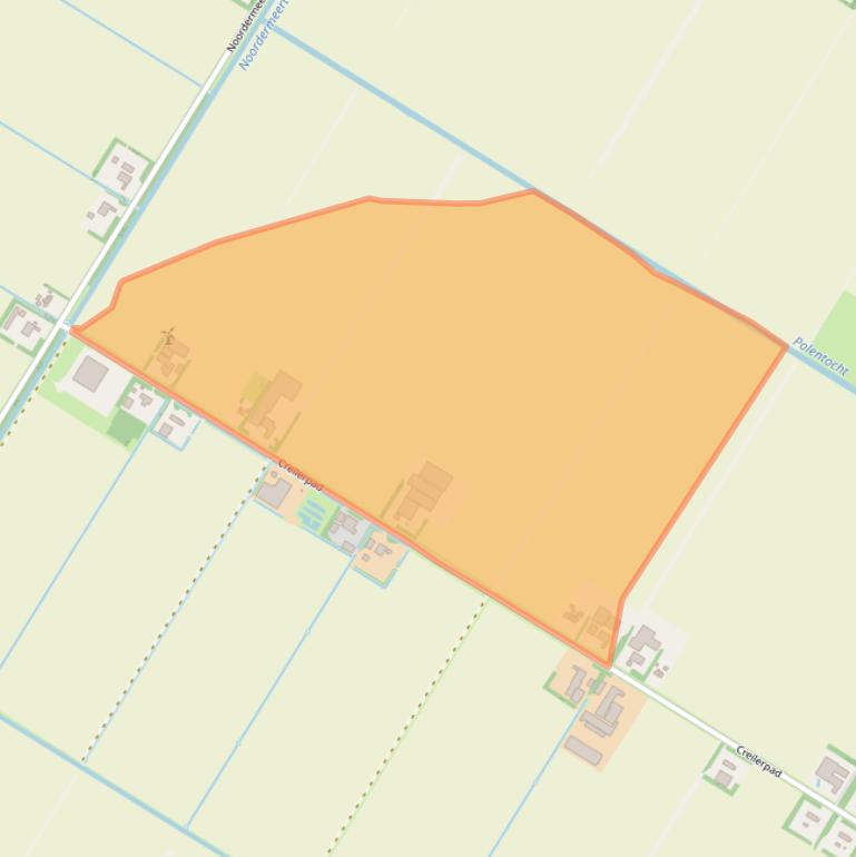 Kaart van postcodegebied 8312PS.