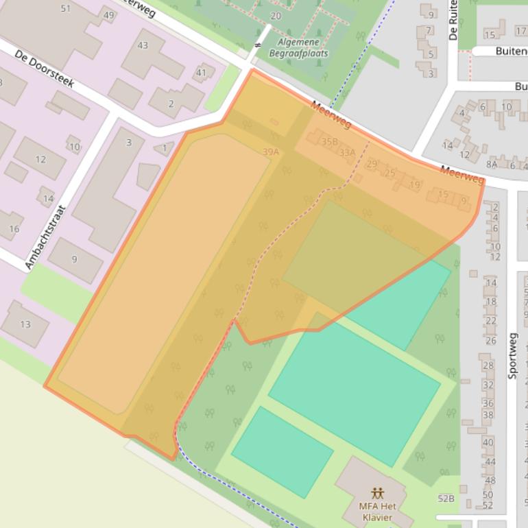 Kaart van postcodegebied 8313AK.