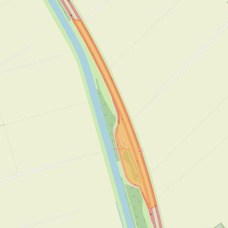 Kaart van postcodegebied 8313RP.