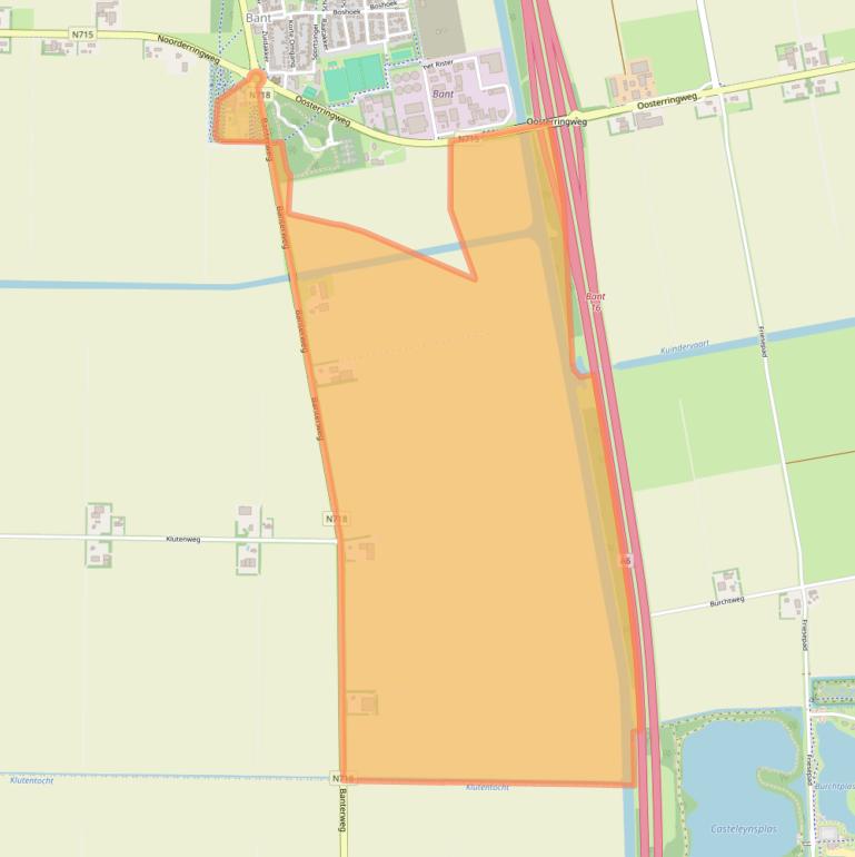 Kaart van postcodegebied 8314PA.