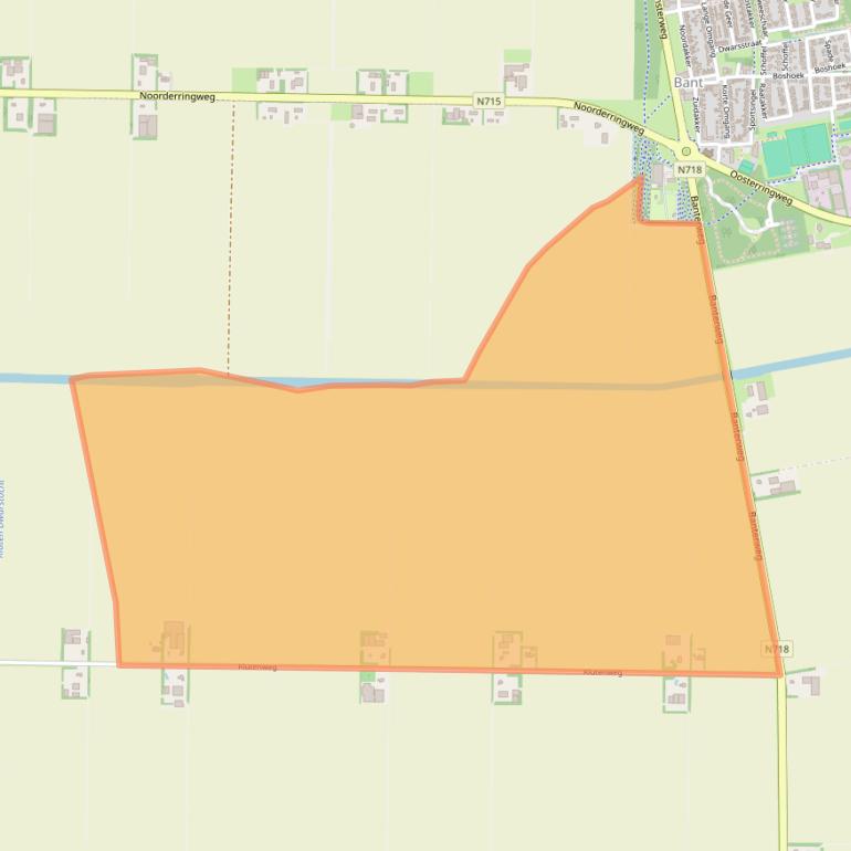 Kaart van postcodegebied 8314PC.