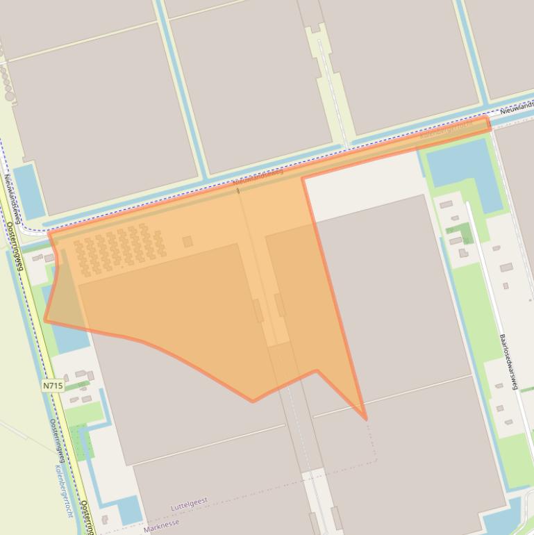 Kaart van postcodegebied 8315NB.