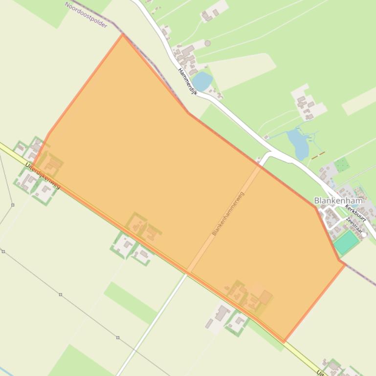 Kaart van postcodegebied 8315PM.