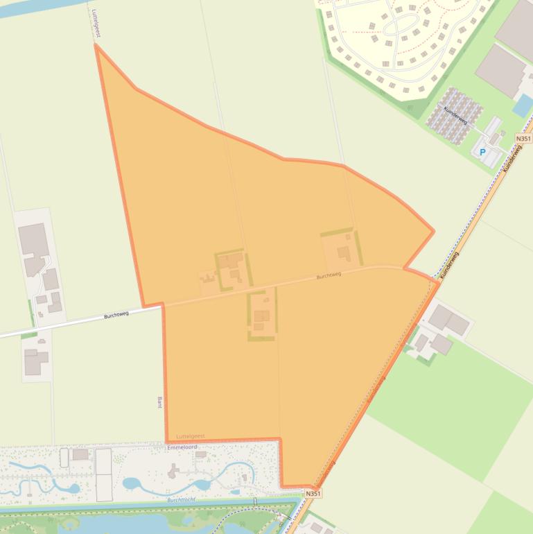 Kaart van postcodegebied 8315PZ.