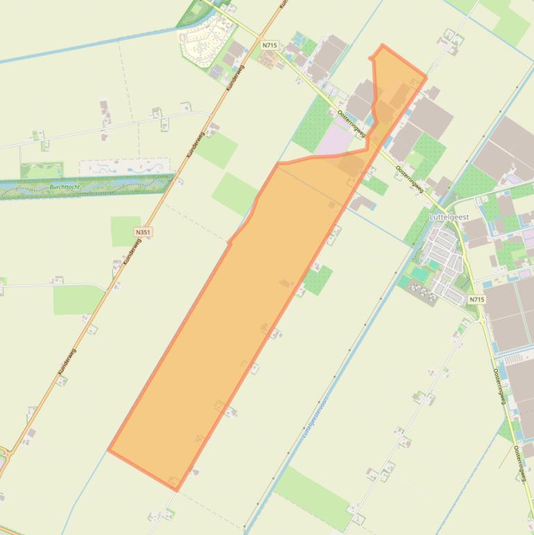 Kaart van postcodegebied 8315RA.