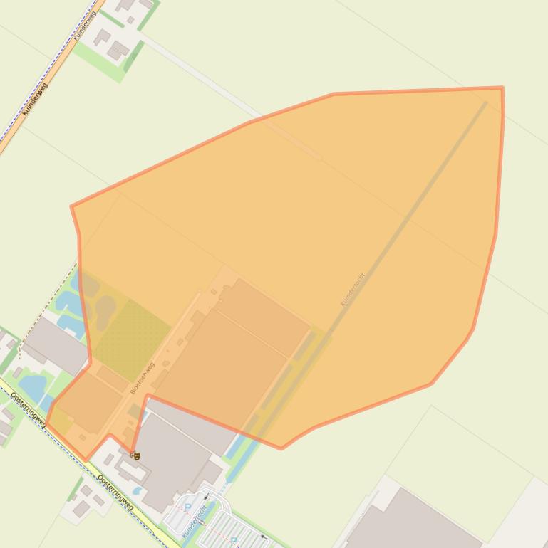 Kaart van postcodegebied 8315RJ.