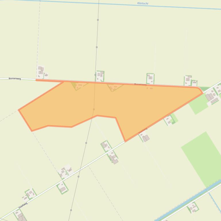 Kaart van postcodegebied 8316PJ.