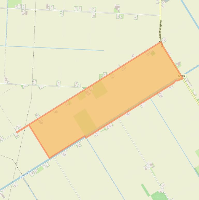 Kaart van postcodegebied 8316PL.