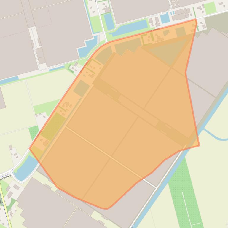 Kaart van postcodegebied 8316SE.