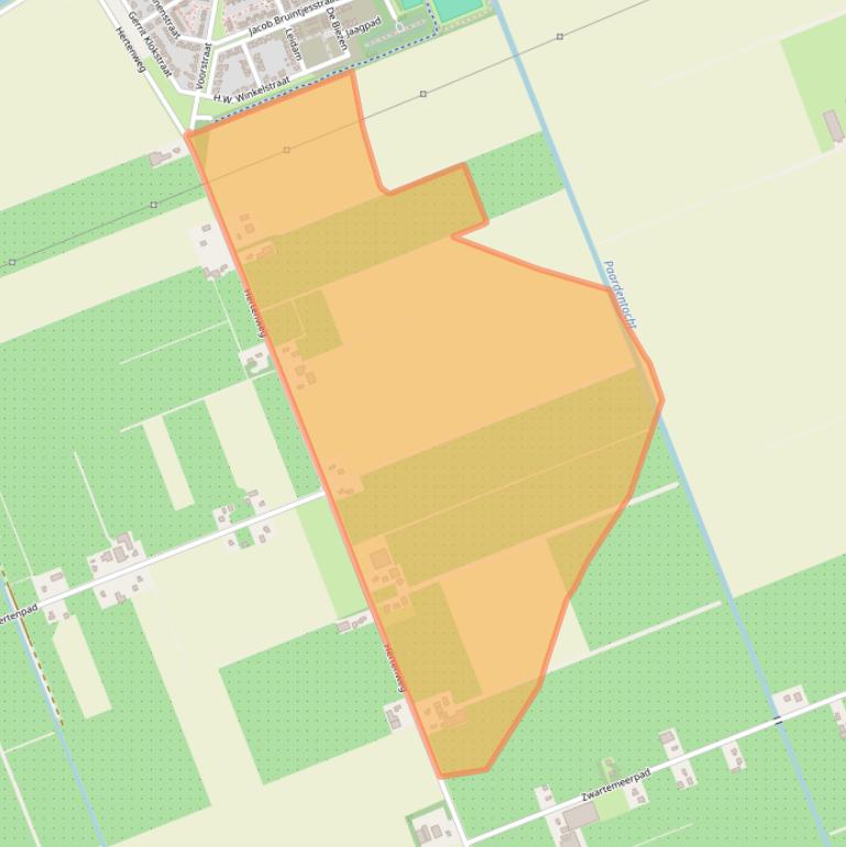 Kaart van postcodegebied 8317PM.